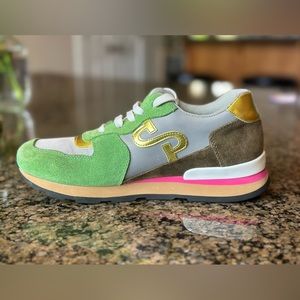 OPP France Suede Sneakers- Size 7.5 US